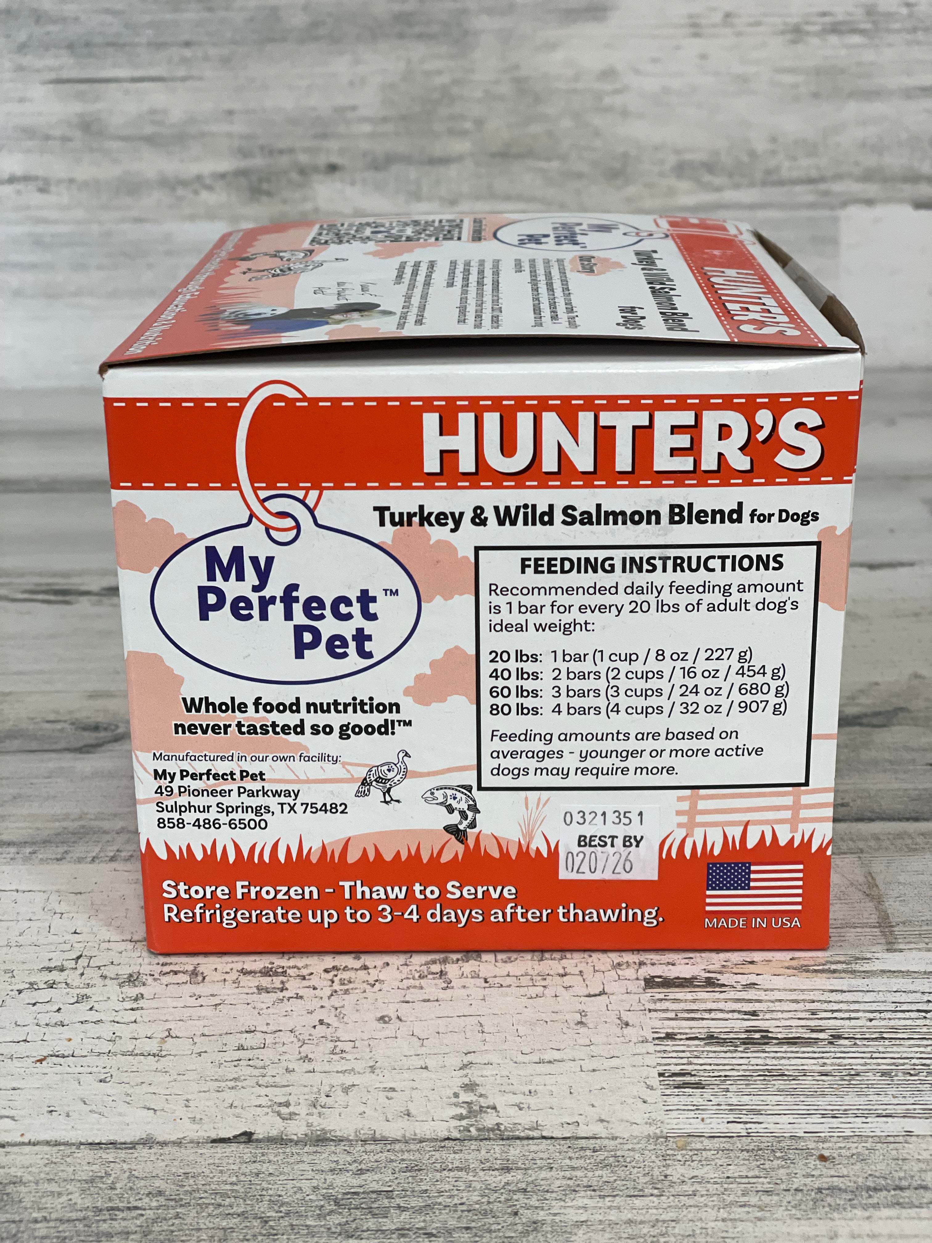 Premium Hunter's Turkey & Salmon Dog Treats - Grain-Free, All-Natural, High-Protein Snacks for Training & Rewards - Perfect for Active Dogs & Outdoor Adventures