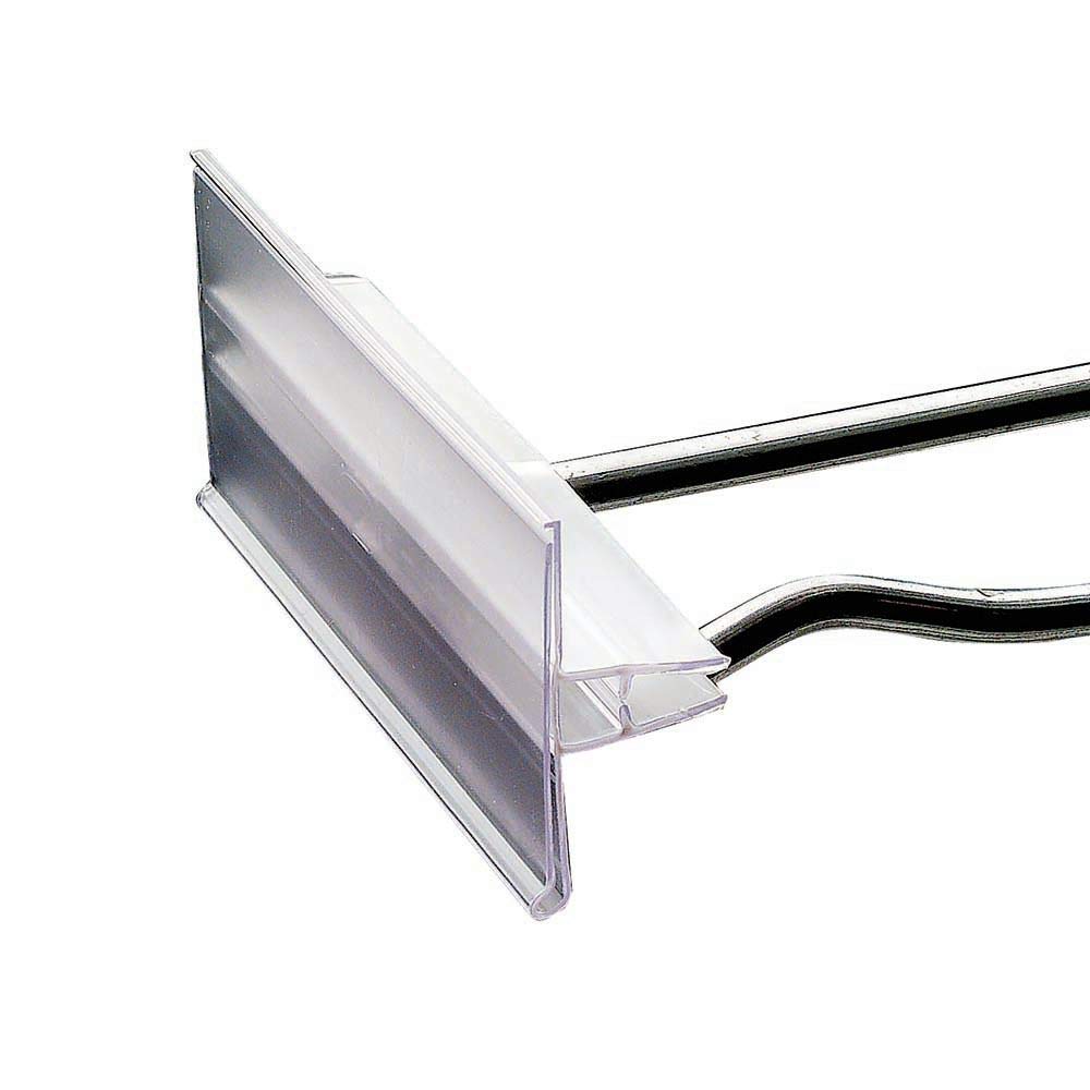 Quick Back Label Holders 2.5 x 1.25 Inches (L x H) - Pack of 25 - 75533 - Perfect for File Folders, Storage Boxes & Office Organization