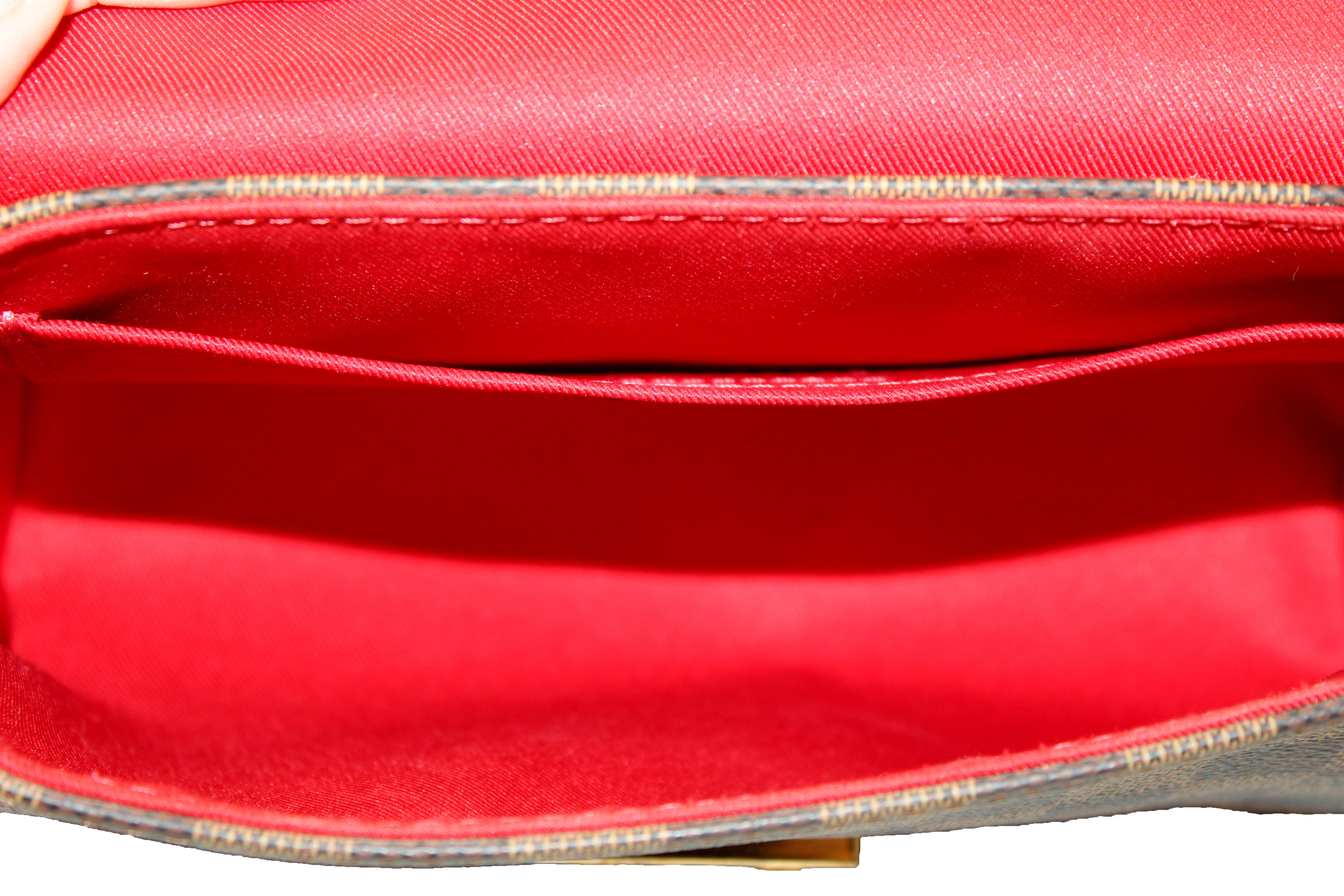 Authentic Louis Vuitton Damier Ebene Croisette Crossbody Bag - Luxury Designer Handbag & Messenger Purse for Women | Perfect for Work, Travel & Everyday Use