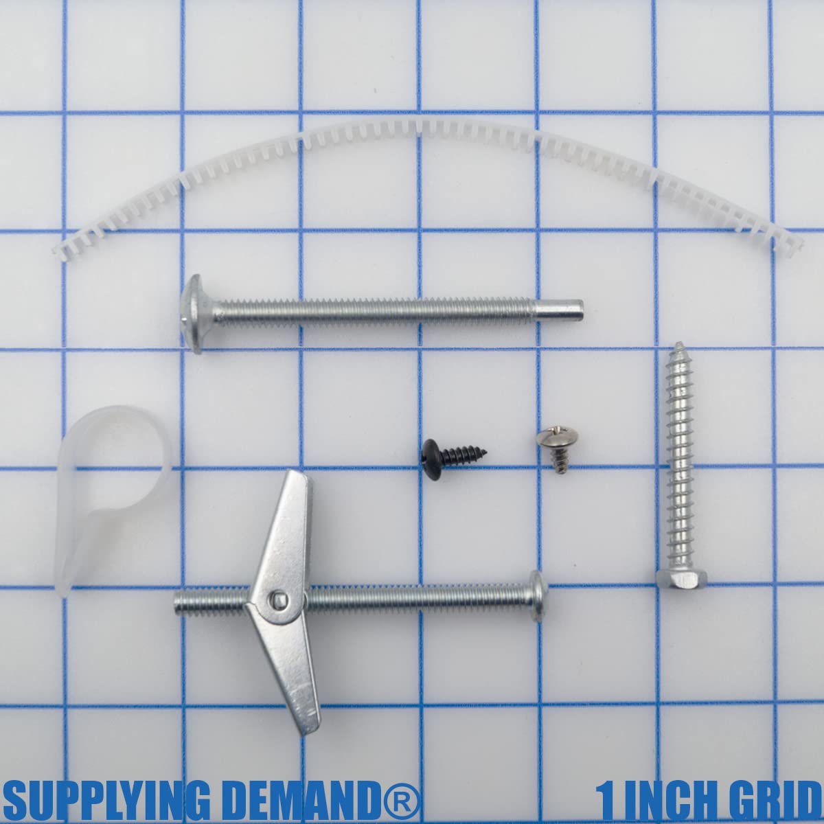 Supplying Demand 3861W1A043H 2443765 Microwave Mounting Bracket Kit - Compatible with Specific Models (Not Universal) - Easy Installation Hardware for Secure Microwave Mounting in Kitchens & RVs
