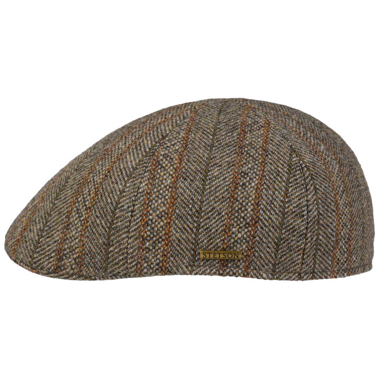 Stetson Carsen Wool Flat Cap for Men - Classic Winter Hat for Outdoor Activities, Hiking, and Casual Wear