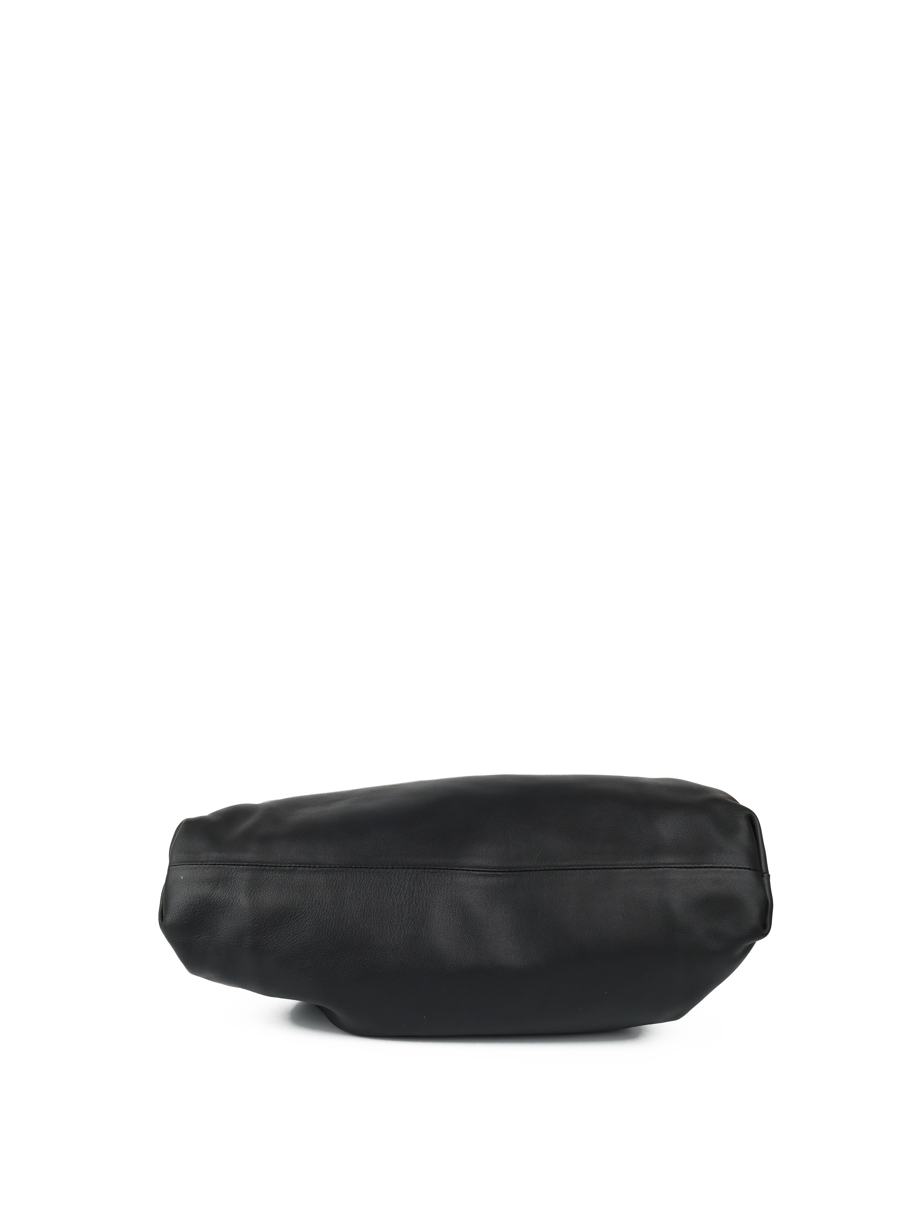 Bottega Veneta Large Black The Pouch Bag - Luxury Leather Shoulder Handbag for Women, Perfect for Evening Parties, Date Nights & Special Occasions