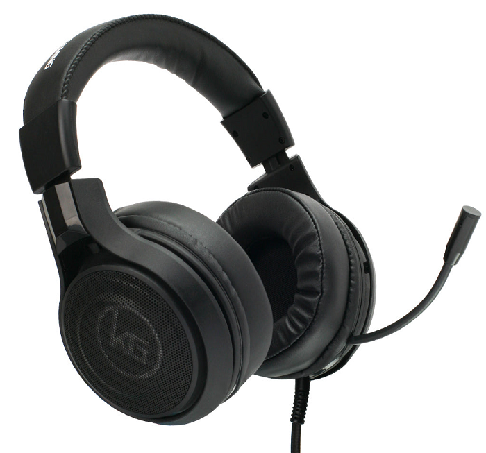 IOGEAR NUKLEUS Universal Gaming Headset with Dual 3.5mm PC Adapter - Noise Cancelling Mic, Comfortable Ear Cushions for PC, PS4, Xbox, Nintendo Switch - Perfect for Online Gaming & Streaming