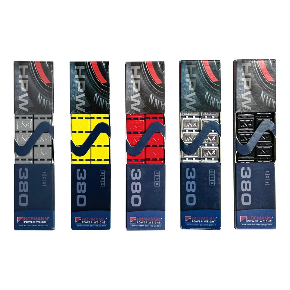 Hofmann Type 380 Zinc Wheel Weights - 5g Each, 72-Piece Pack - Perfect for Tire Balancing & Automotive Repair