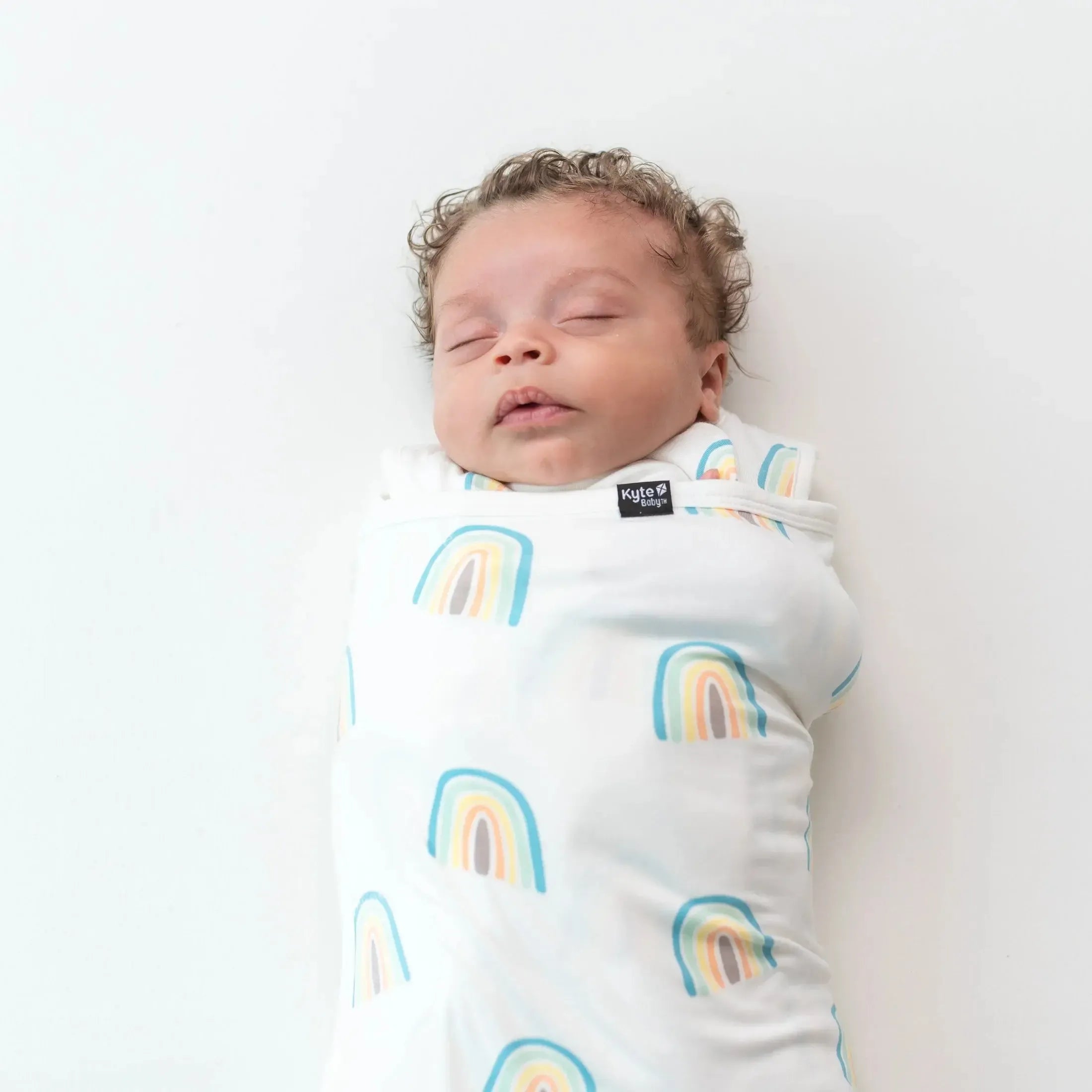 Kyte Baby Sleep Sack Swaddle Blanket - 1.0 TOG Makai Rainbow - Soft Baby Sleeping Bag for Newborns & Infants - Perfect for Nursery, Daycare & Travel