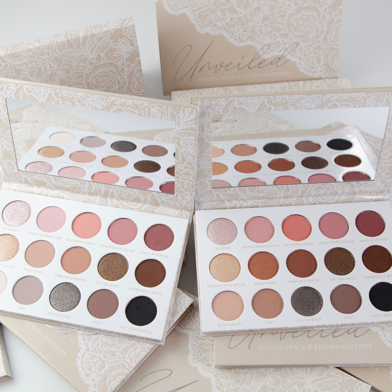 Kendra Matthies Sydney Grace Eyeshadow Palette - Highly Pigmented Makeup Palette for Professional & Everyday Use | Perfect for Parties, Weddings & Date Nights