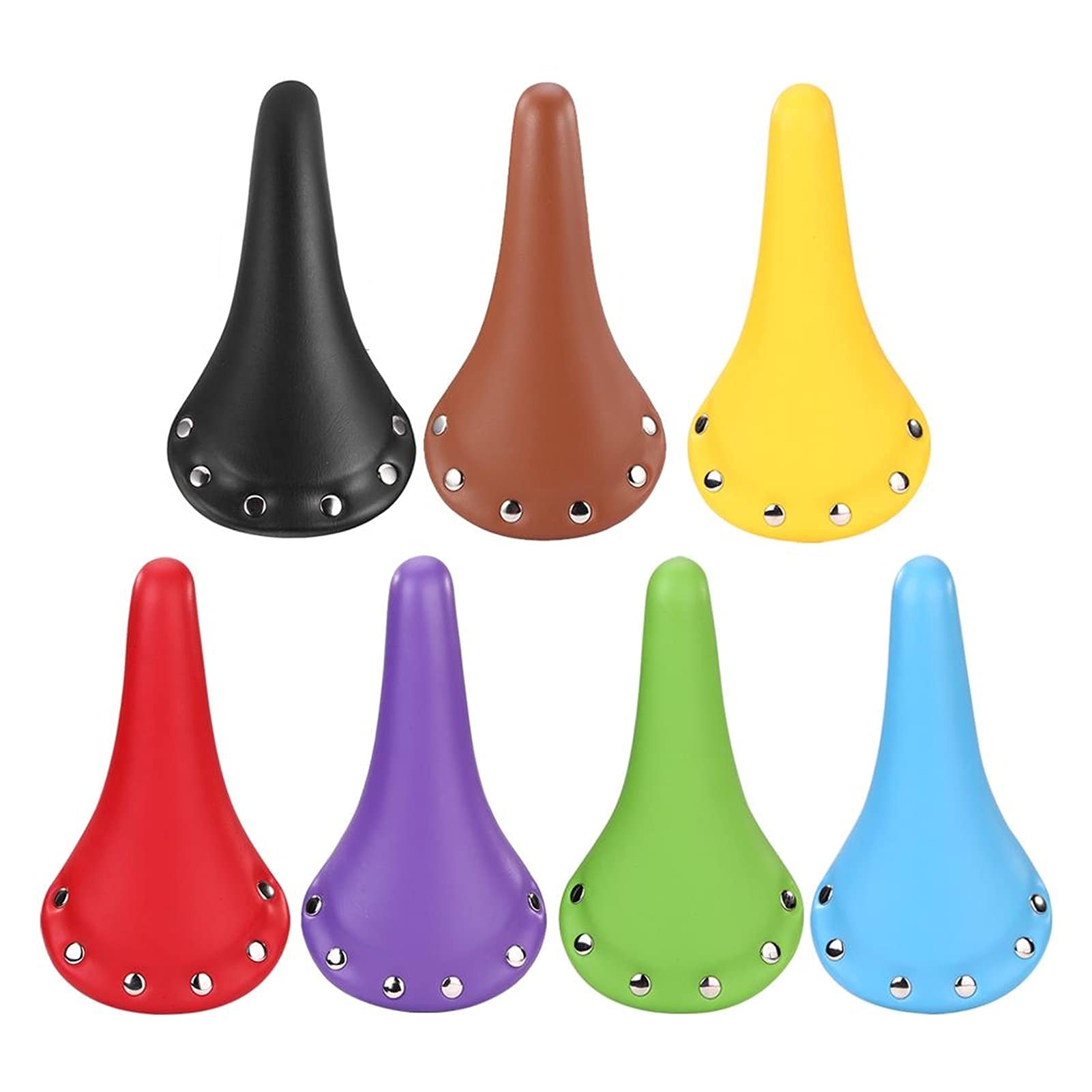 Comfortable Retro Wicker Leather Bike Saddle Cushion - Soft Cycling Seat Cover for MTB, Road & Commuter Bikes - Shock Absorbing & Breathable Design (Black) - Perfect for Long Rides, Urban Commuting & Mountain Biking
