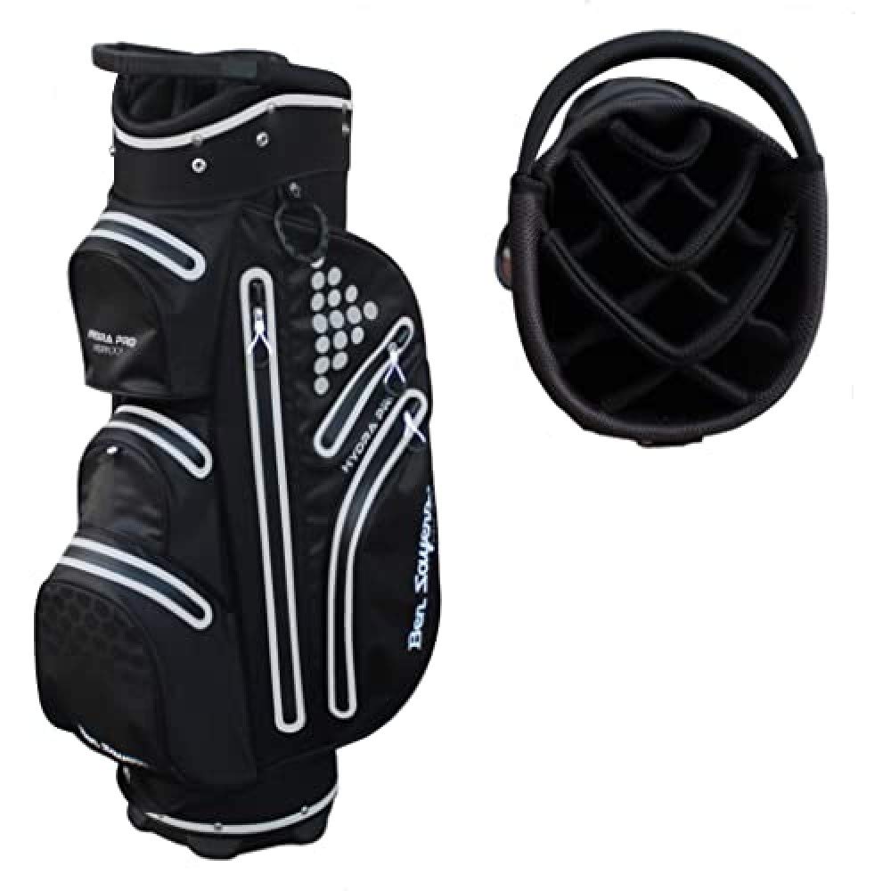 Unisex Hydra Pro Waterproof Golf Cart Bag - Lightweight & Durable for Rainy Days & All-Weather Play