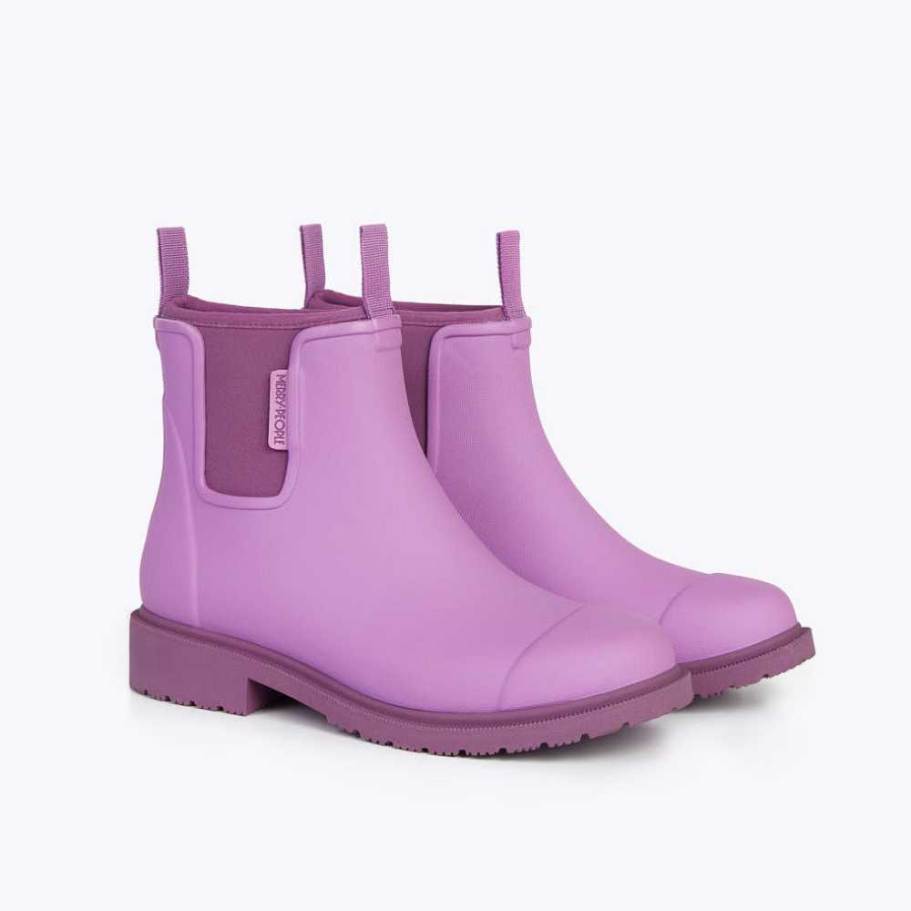 Merry Women's Bobbi Rain Boots in Orchid - Waterproof Garden & Outdoor Shoes for Walking, Hiking & Rainy Days