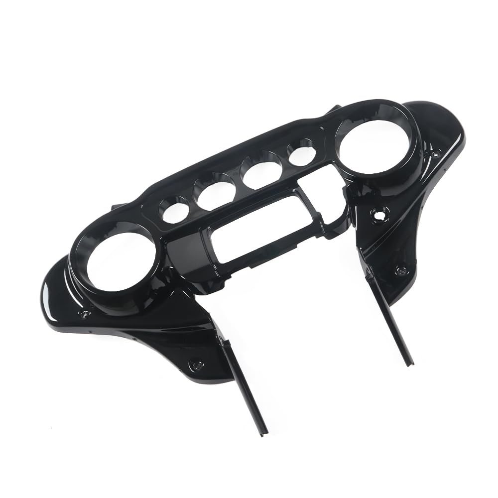 Gloss Black Front Batwing Inner Fairing for 2014-2022 Harley Davidson Touring Street Glide Electra Glide FLHT Ultra Classic - Perfect for Wind Protection and Custom Bike Styling