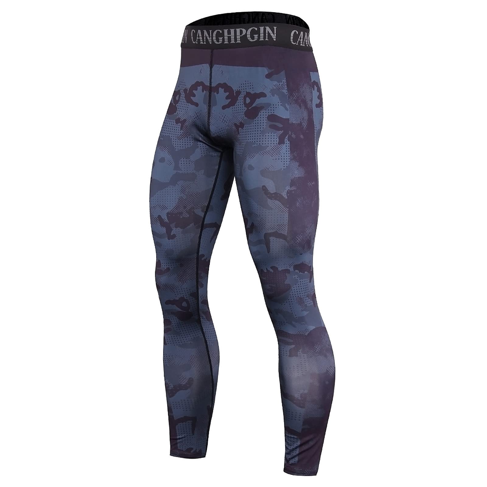 Men's Thermal Underwear Tights - Quick-Drying, Moisture-Wicking Long Pants for Running & Sports | Winter Base Layer for Outdoor Activities & Workouts