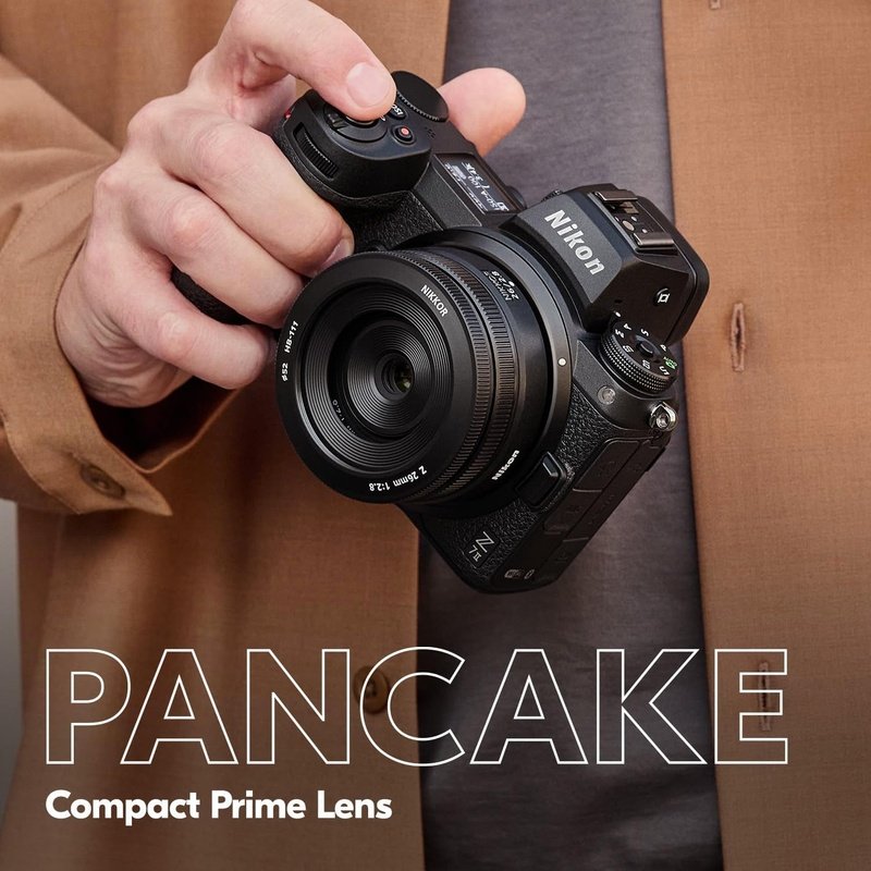 Nikon Z 26mm F/2.8 Pancake Prime Lens for Z Series Mirrorless Cameras - Compact & Lightweight Wide-Angle Lens for Travel, Street & Everyday Photography