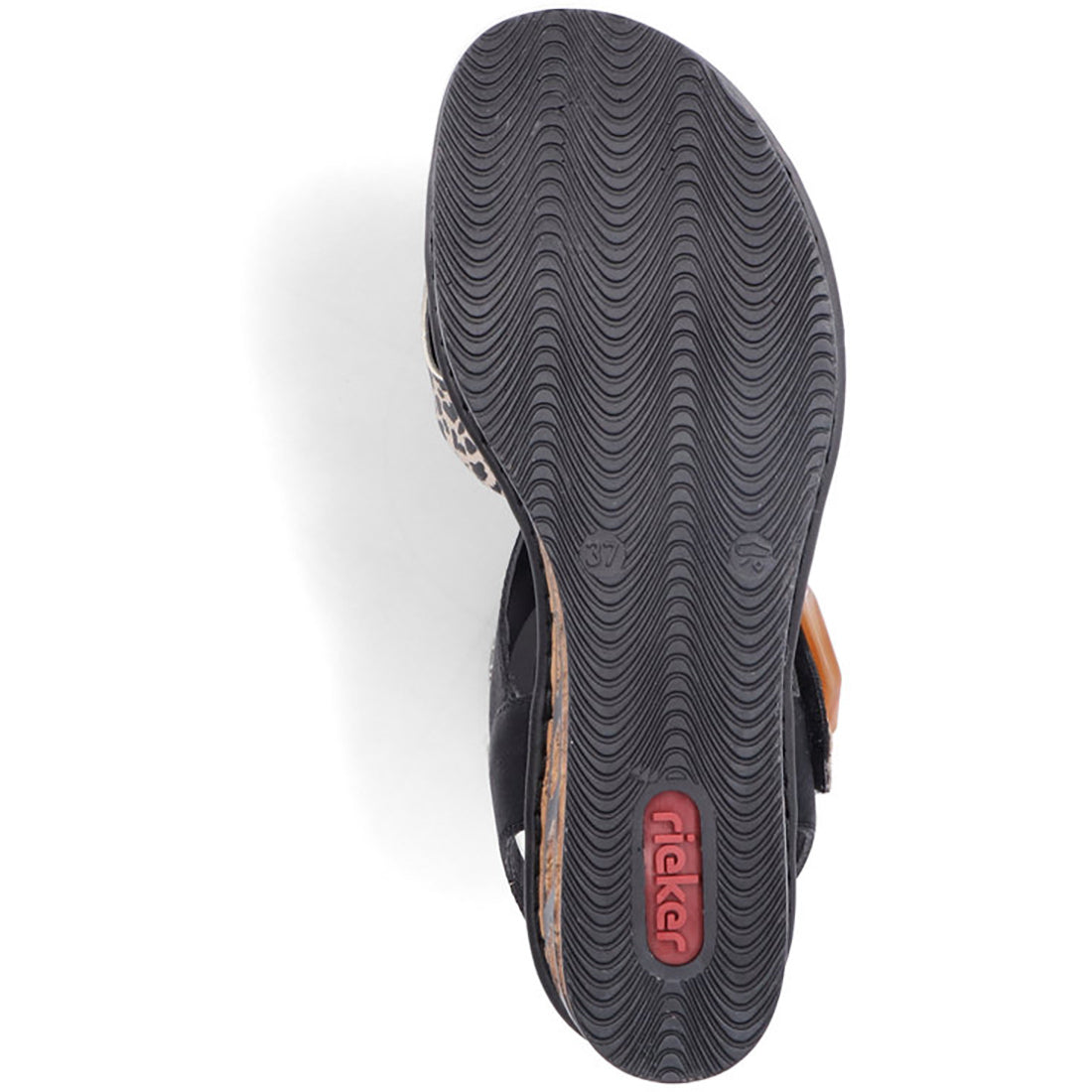Rieker Rose 76 Cheetah Print Women's Comfortable Casual Shoes for Walking, Work & Everyday Wear