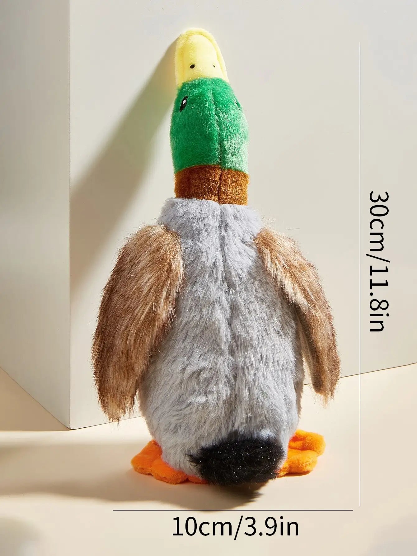 Cute Duck-Shaped Dog Plush Toy - Soft Stuffed Animal for Kids, Pets & Home Decor | Perfect for Cuddling, Gifts & Nursery Decorations