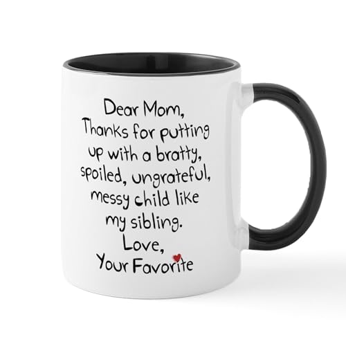 White/Black Inside - The Favorite Child Mugs