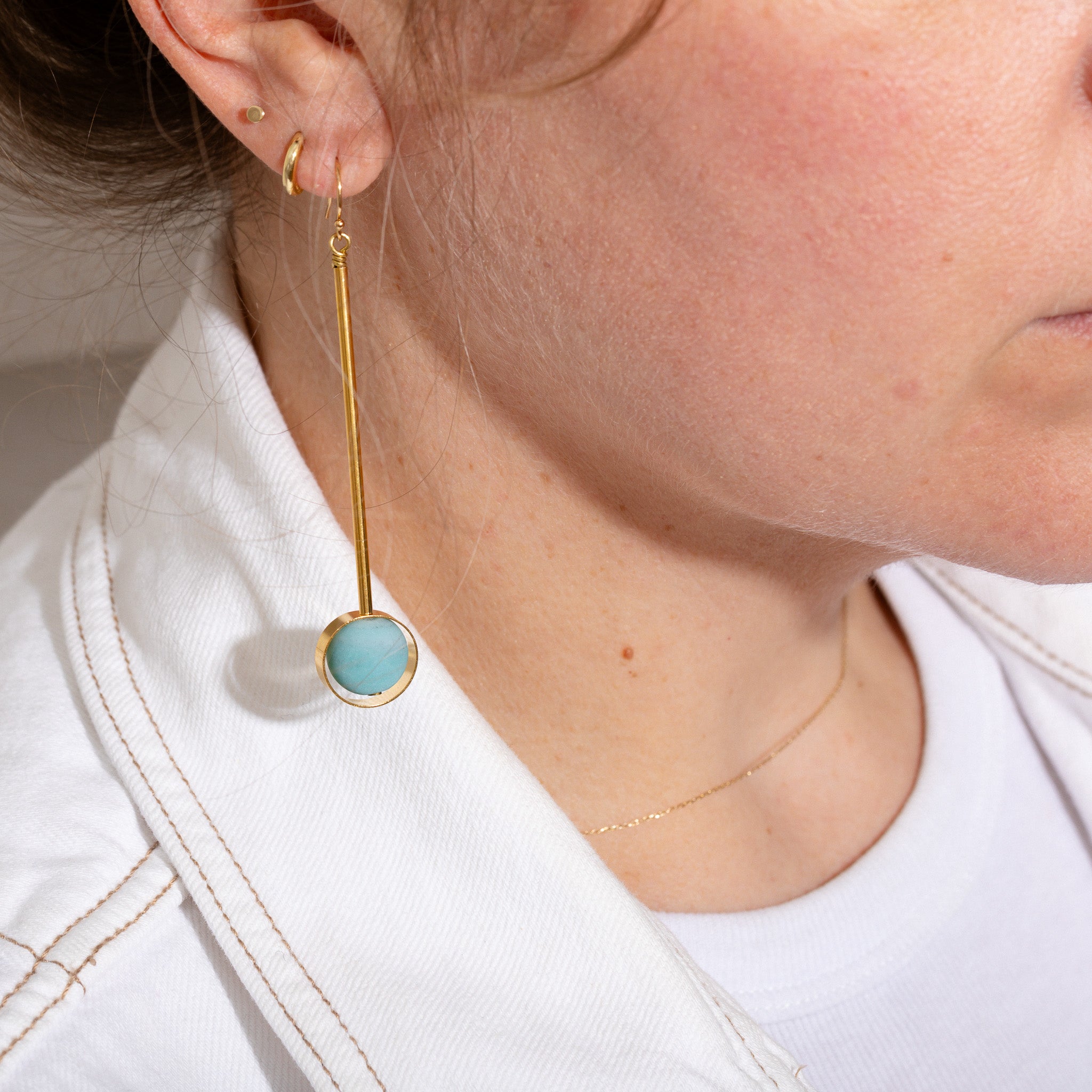 Stylish Aberrant Earrings for Women - Unique Handmade Dangle Earrings for Parties, Weddings & Everyday Wear