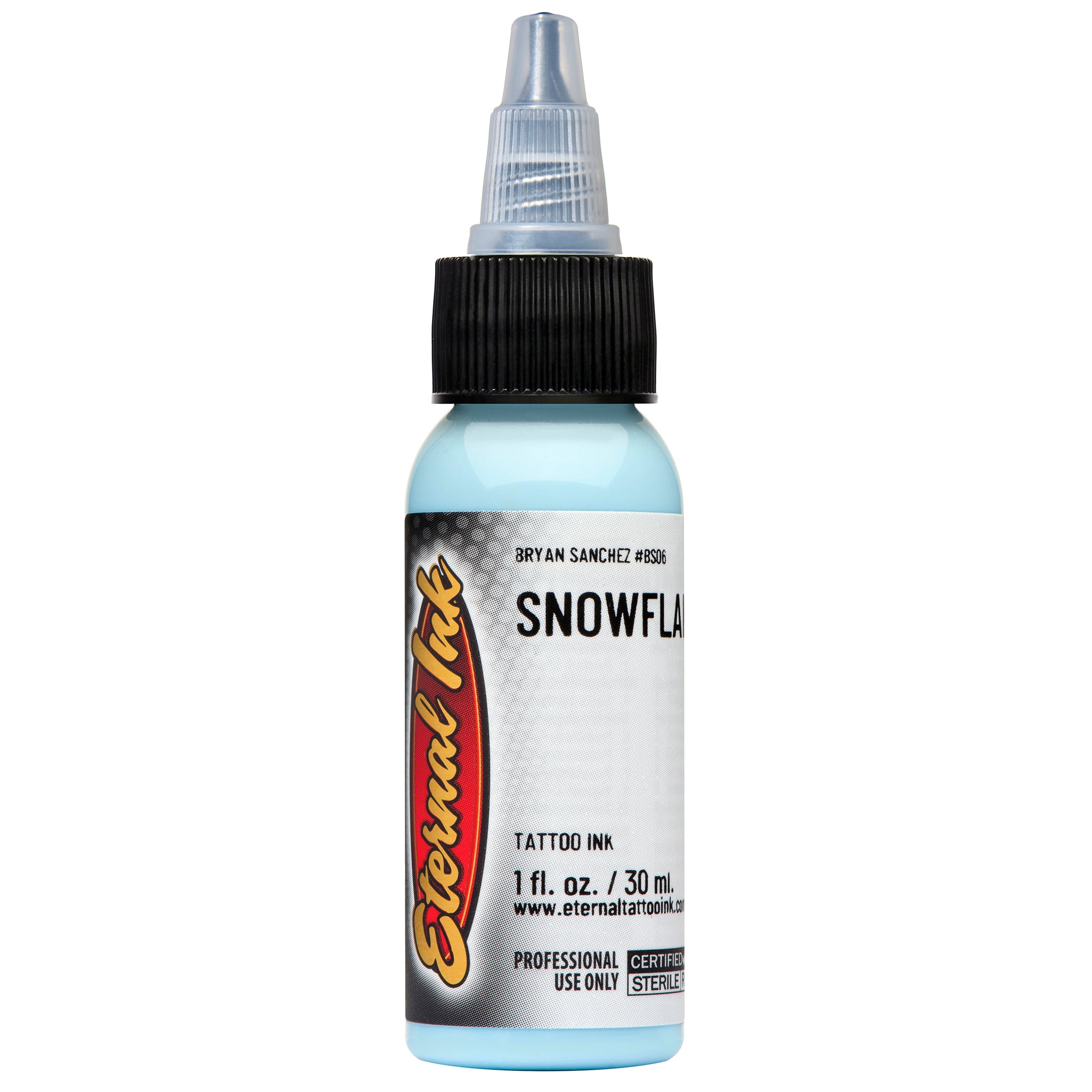 Eternal Bryan Sanchez Snowflake Watercolor Ink - Premium Artist Grade for Painting, Calligraphy & DIY Crafts - Perfect for Holiday Cards, Scrapbooking & Winter Art Projects