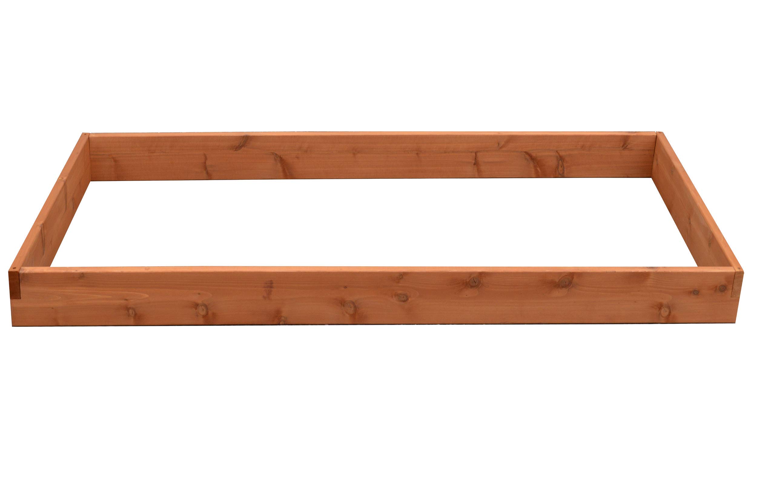Premium Red Cedar Wood Raised Garden Bed - 5.5