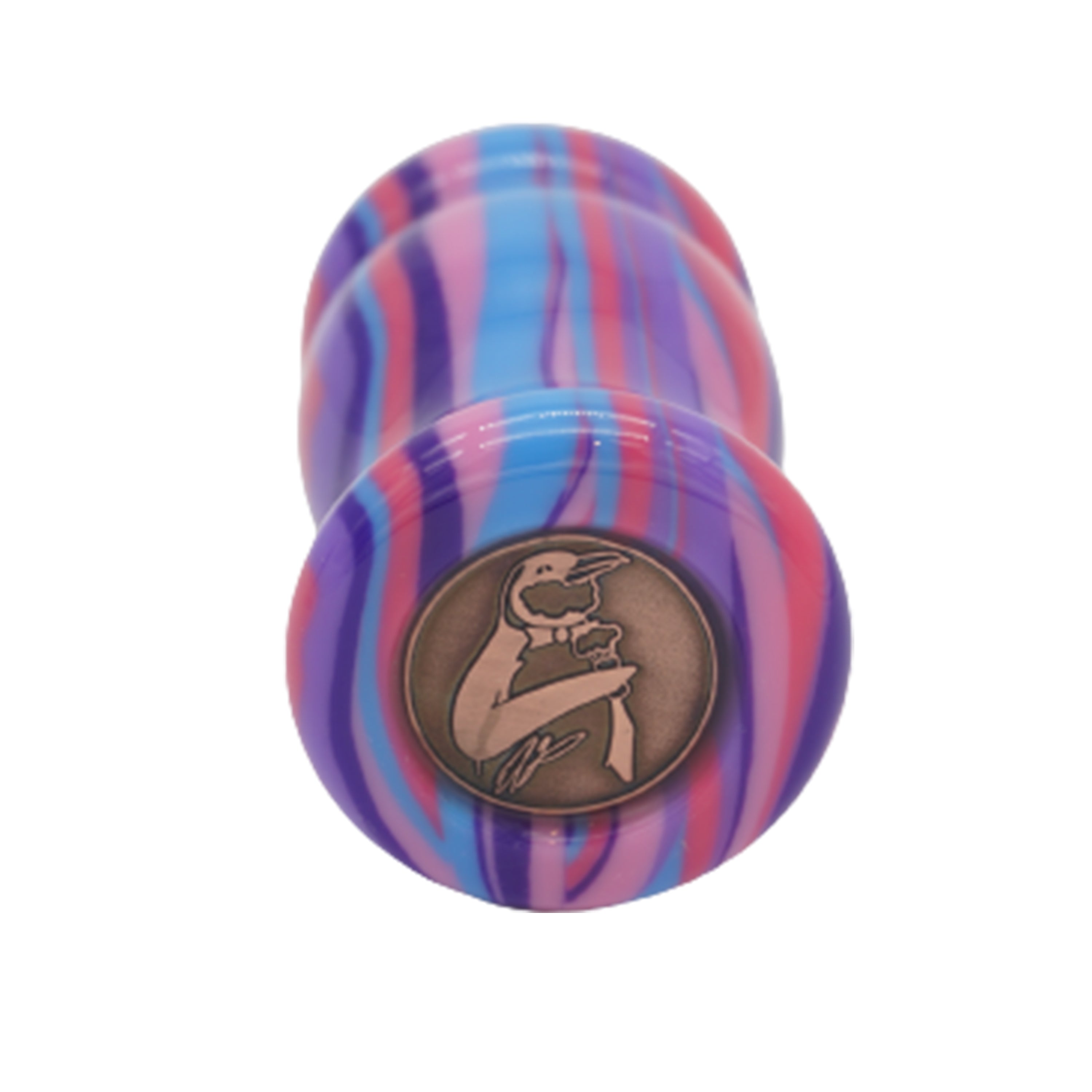 Premium Handcrafted Purple Haze Shaving Brush Handle - Fits 24mm & 26mm Knots - Perfect for Wet Shaving & Grooming Gifts for Men