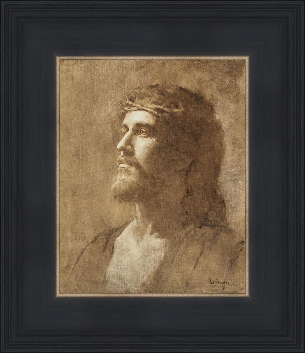 King of Kings by Del Parson - Religious Wall Art, Jesus Christ Painting, Christian Home Decor for Living Room, Bedroom & Church