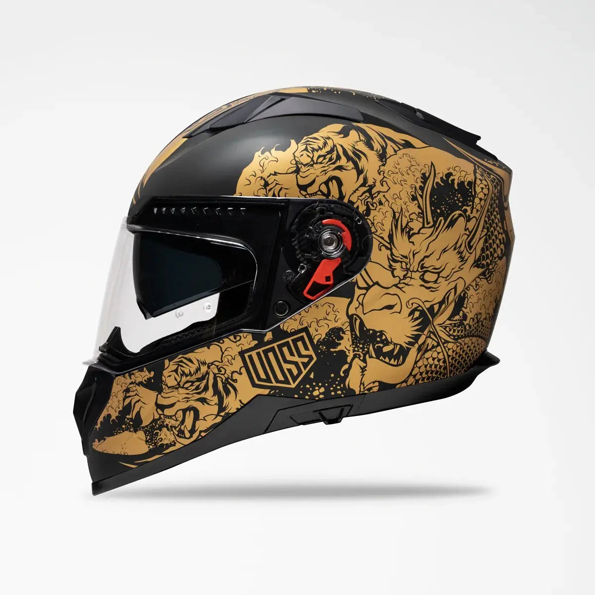 Voss 989 Moto V Rei Full Face Motorcycle Helmet - DOT Approved for Men & Women - Lightweight & Comfortable for Street Bike Riding & Racing