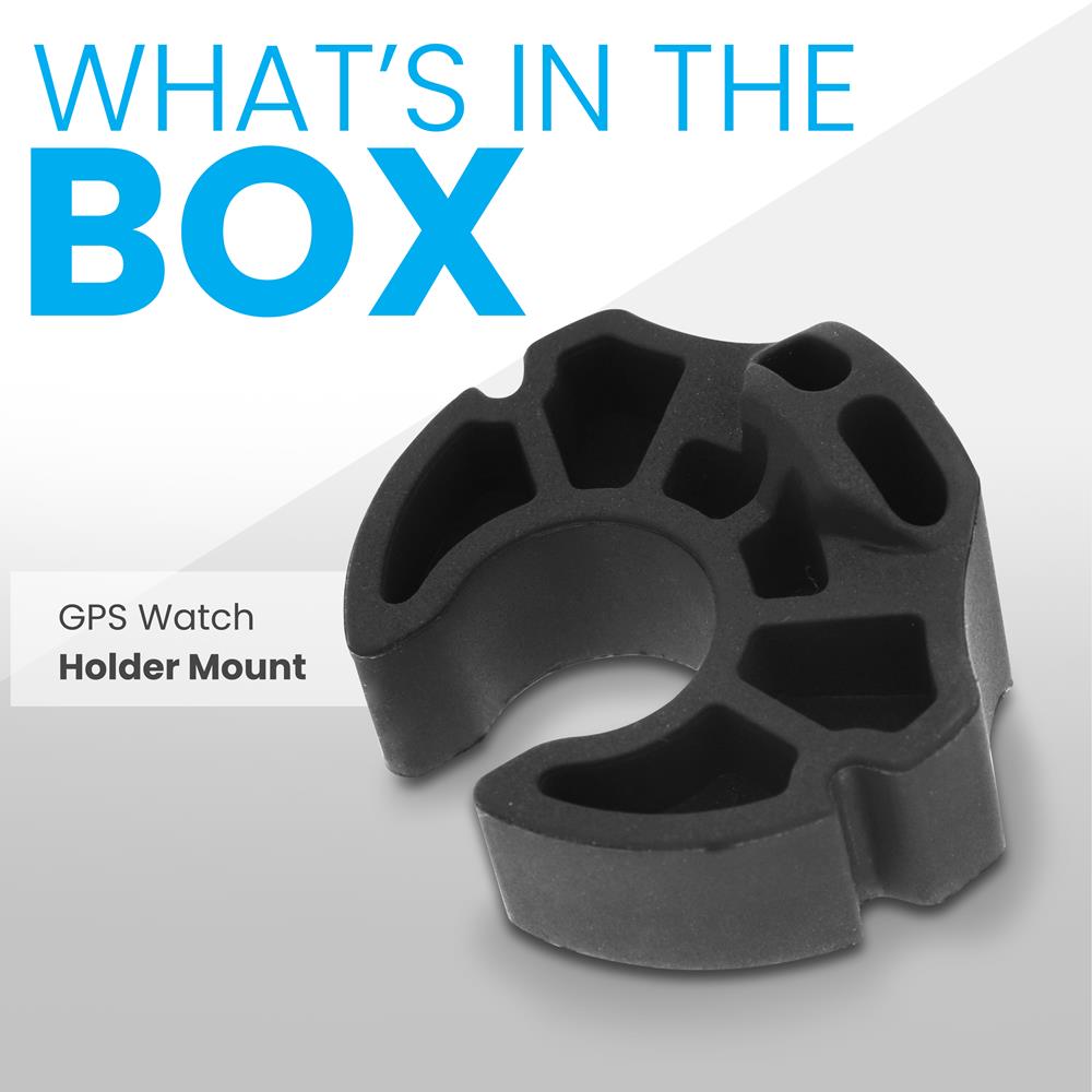Best Golf Push Cart Watch Holder - Secure & Adjustable Golf Accessory for GPS & Smartwatches - Perfect for Golfers on the Course or Driving Range