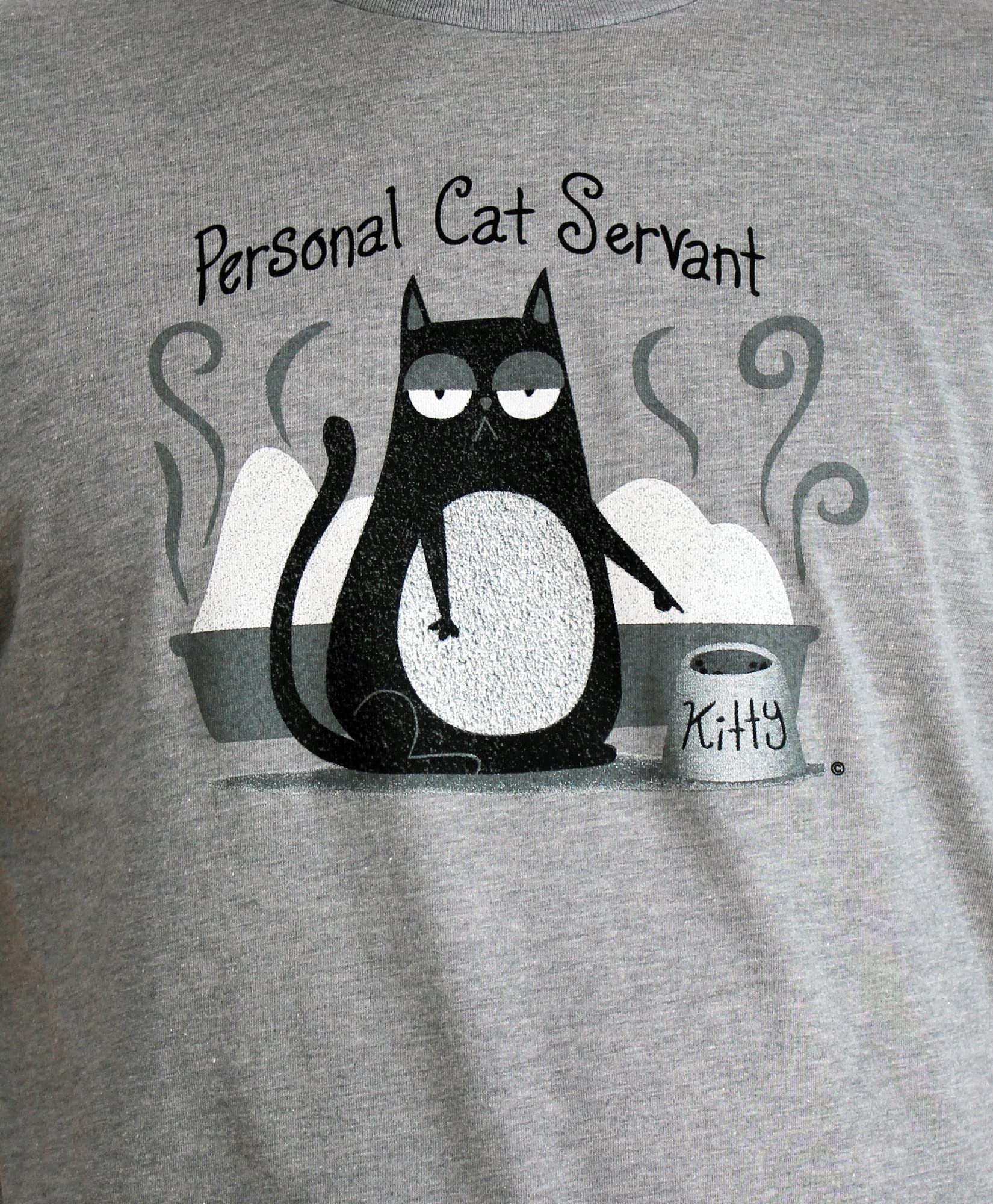Funny Cat Lover T-Shirt for Men & Women - Perfect Gift for Cat Dad & Mom - Cute Pet Owner Apparel for Casual Wear & Cat-Themed Parties