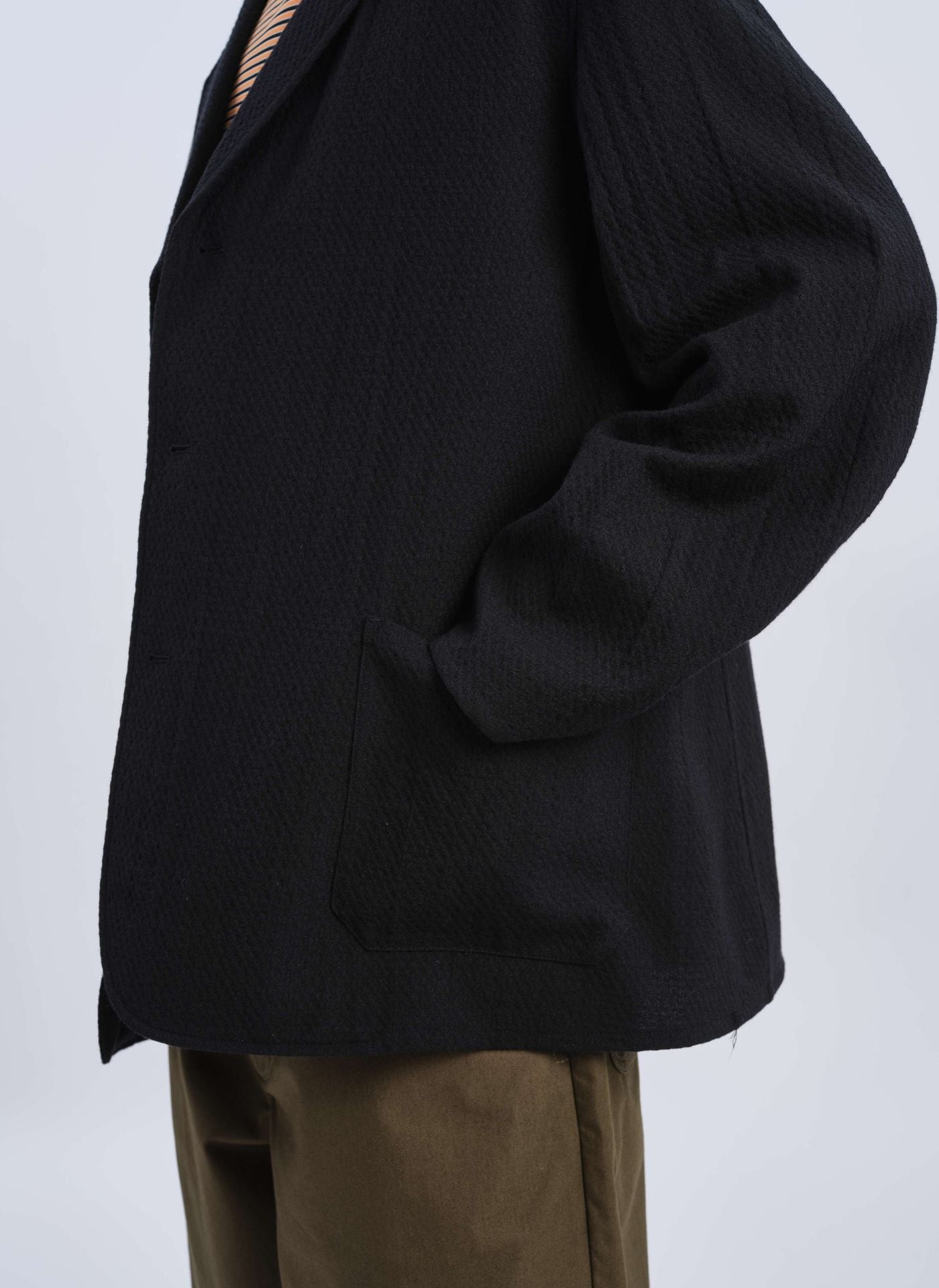 Premium Marzotto Wool Spandex Blazer for Men - Soft & Comfortable Single Breasted Business Jacket - Perfect for Office, Meetings & Formal Events