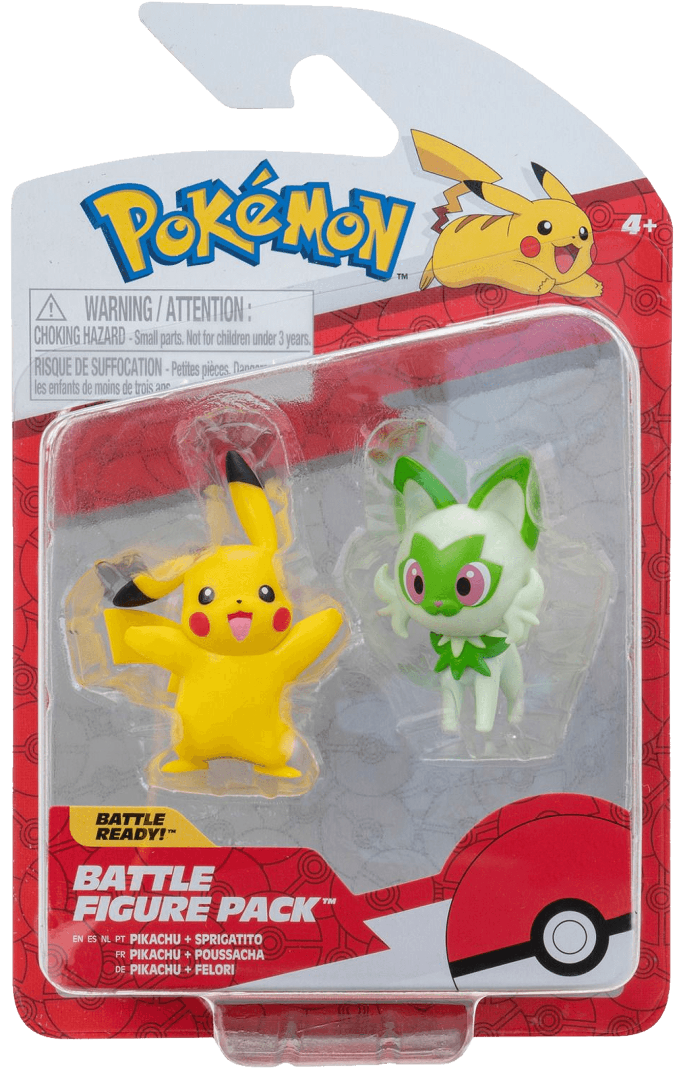 Jazwares Pokemon Battle Figures - 6-Inch Collectible Action Figures for Kids & Adults - Perfect for Battles, Displays & Gifts