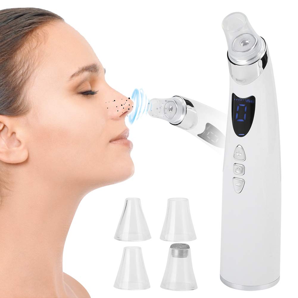 Professional USB Electric Pore Cleaner for Blackhead & Acne Removal - Safe & Effective Portable Facial Cleansing Device for Home & Travel Skincare Routine | Perfect for Daily Deep Cleansing & Spa Treatments
