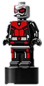 LEGO Superheroes Micro Ant-Man Scott Lang Minifigure - Less Than 1 Inch Tall - Collectible Marvel Action Figure for Display & Play - Perfect for Superhero Fans & LEGO Collectors