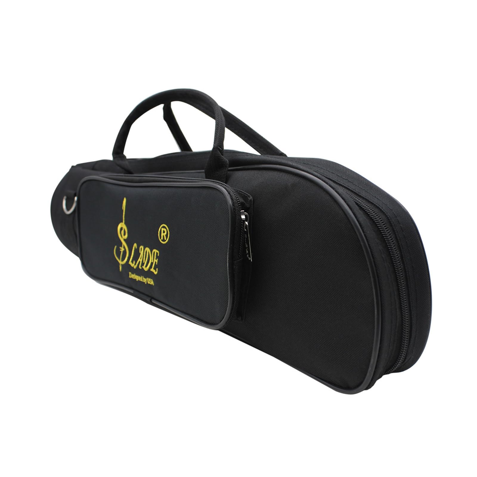 **Waterproof Trumpet Carrying Bag - Padded Gig Bag with Adjustable Shoulder Straps for Wind Instruments | Perfect for School, Band Practice & Travel**