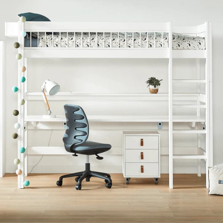 High Sleeper Bed Desk Top 177cm - Sturdy Study & Workstation for Kids & Teens - Perfect for Dorm Rooms & Small Spaces