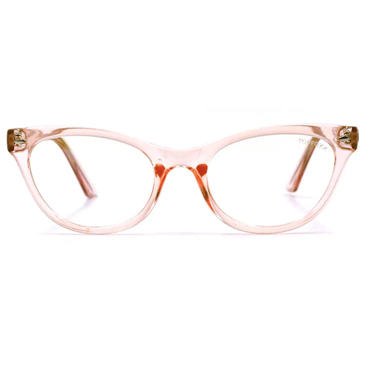 Stephanie Prescription Glasses - Crystal Rose Frame for Women | Stylish & Comfortable Eyewear for Reading, Work, and Everyday Use