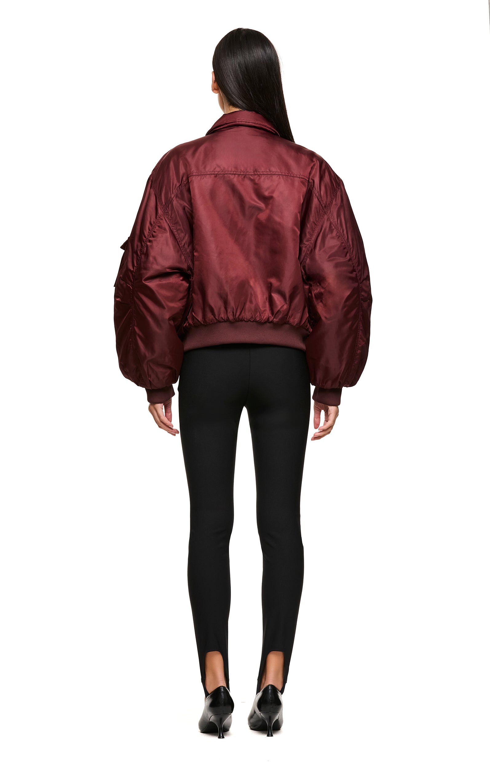Damon Burgundy Bomber Jacket for Men - Stylish Lightweight Outerwear for Casual & Streetwear Fashion | Perfect for Fall, Winter & Everyday Wear