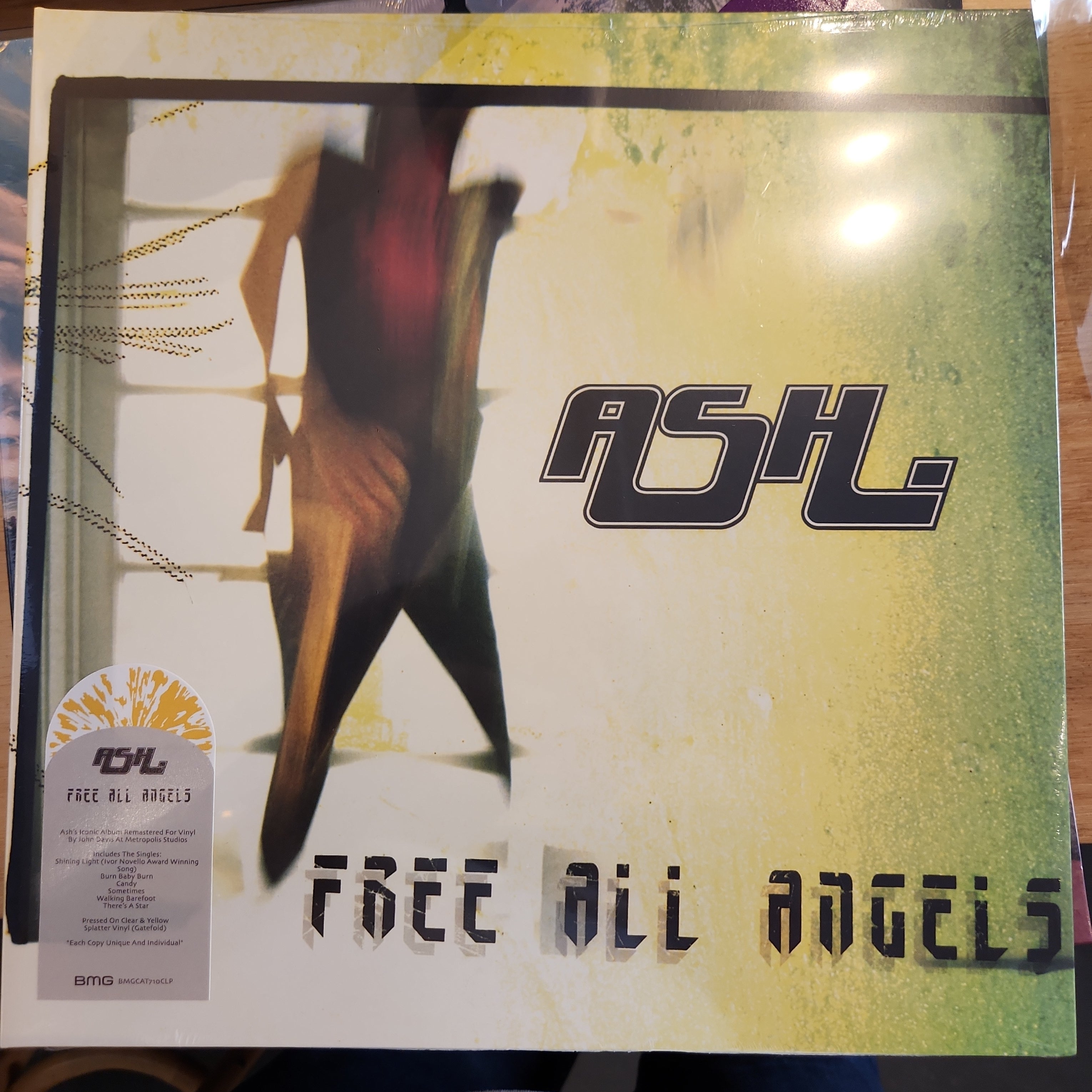 Ash - Free All Angels Limited Edition Colored Vinyl LP | Rare Collectible Record for Music Enthusiasts & Vinyl Collectors - Perfect for Home Listening, Gifts & Music Collections