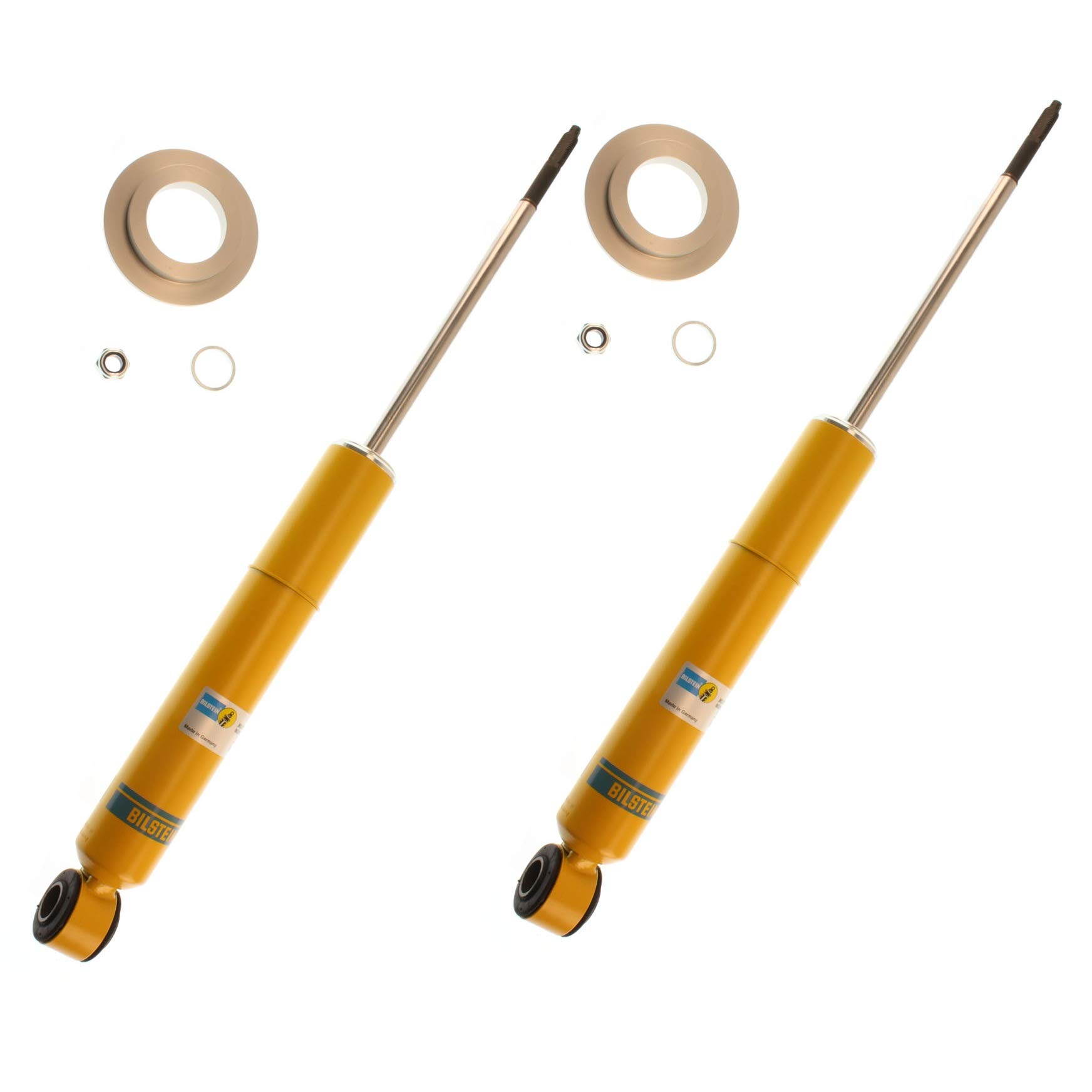 Bilstein B6 Performance Shock Absorbers - Pair Set of 2 Rear Shocks for Mazda RX-7 1986-1991 | Premium Ride Comfort & Handling | Perfect for Street Performance & Track Days