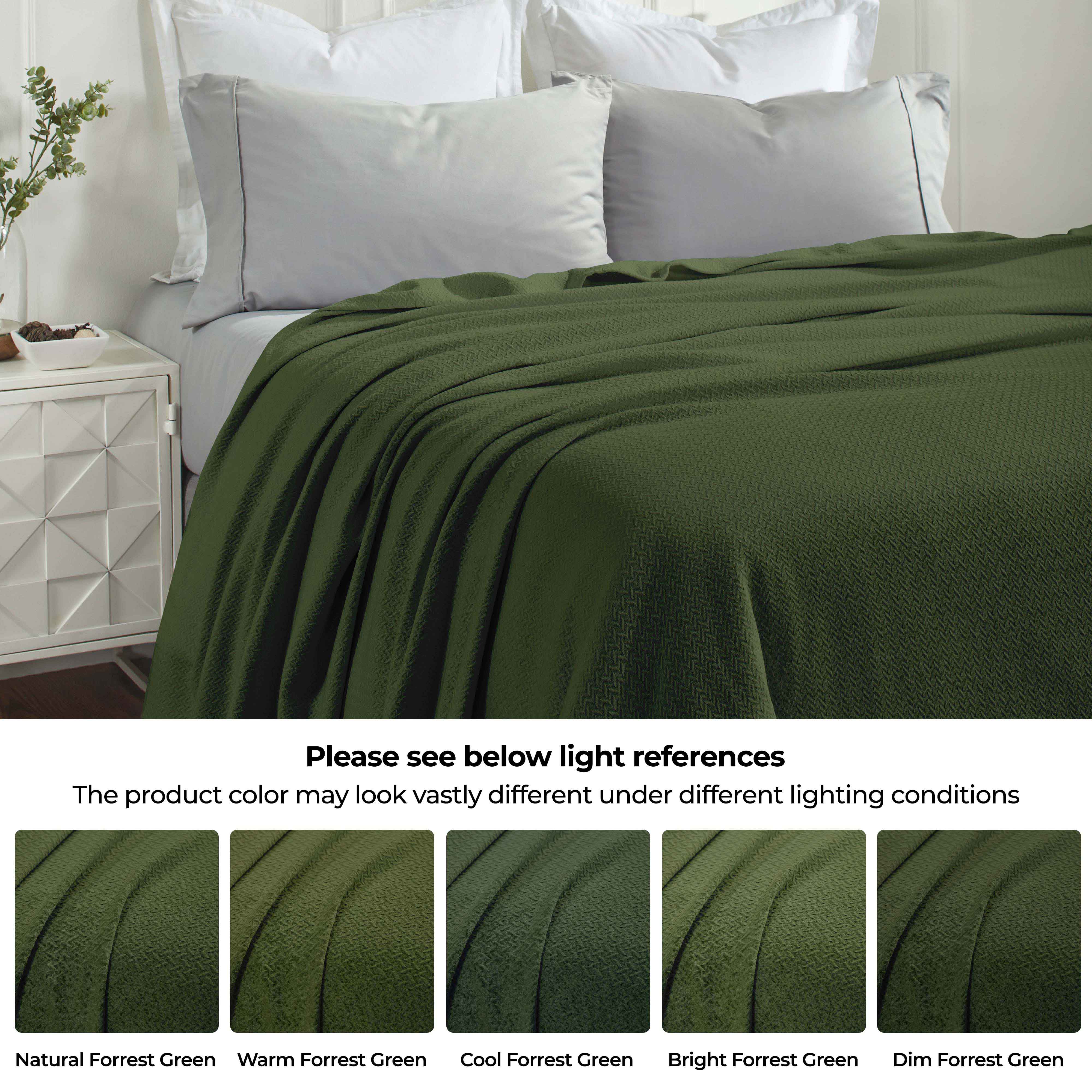 Premium Nobel Cotton Textured Chevron Lightweight Woven Blanket - Soft & Breathable Throw for Sofa, Bed, or Outdoor Picnics - Cozy Home Decor & Travel Companion