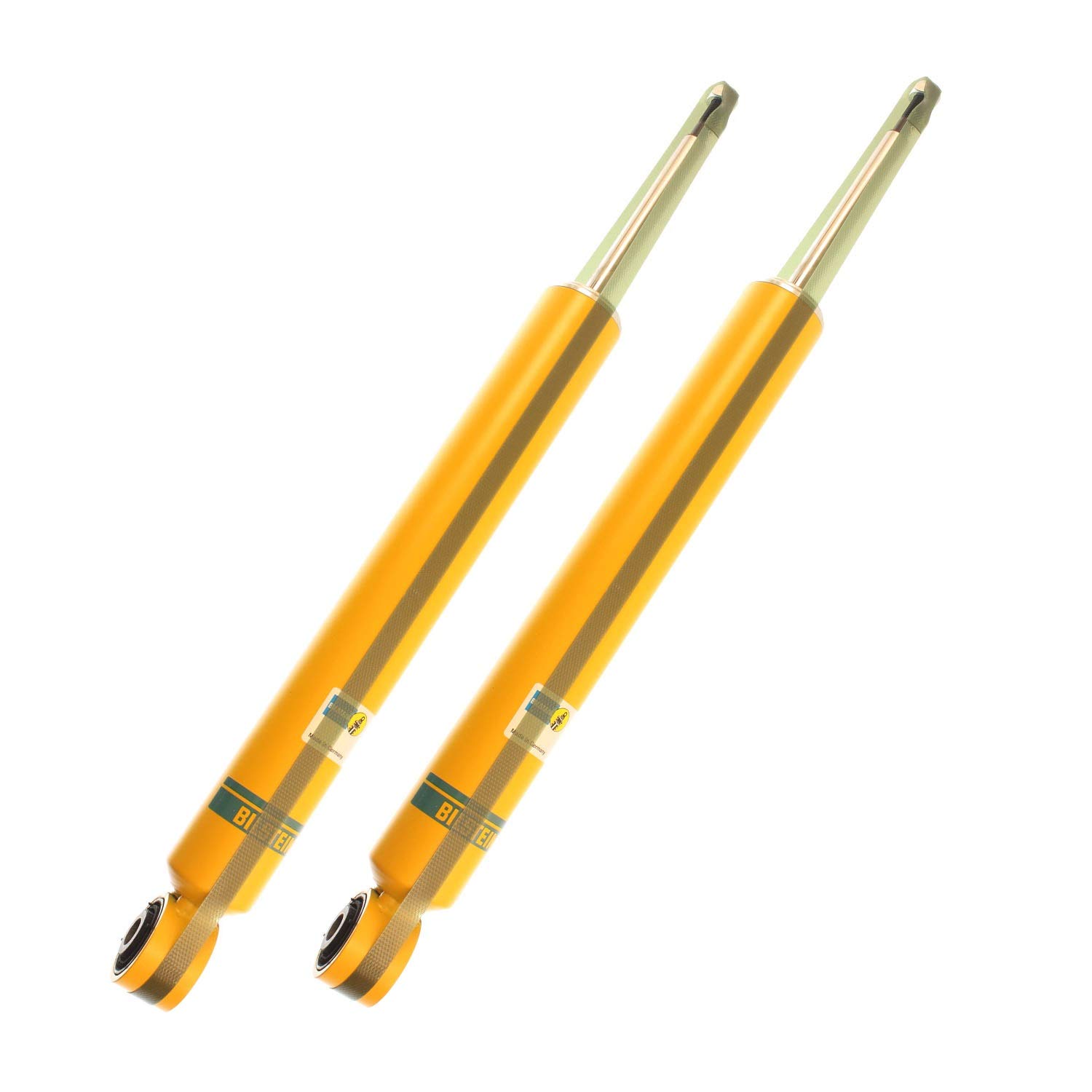 Bilstein B6 Performance Rear Shock Absorbers (Pair of 2) for Audi - Non-Electronic Suspension | Perfect for Smooth Ride & Enhanced Handling on Road Trips & Daily Commutes