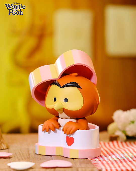 POP MART Winnie The Pooh Series Collectible Vinyl Figures - Cute Disney Cartoon Character Toys for Home Decor, Office Display & Gift Giving