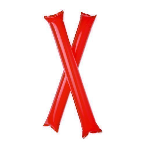 eBuyGB Cheering Sticks - Loud Clappers & Bang Bang Noise Makers for Football, Basketball, Soccer Games & Sports Events - Perfect for Stadiums, Pep Rallies & Fan Celebrations