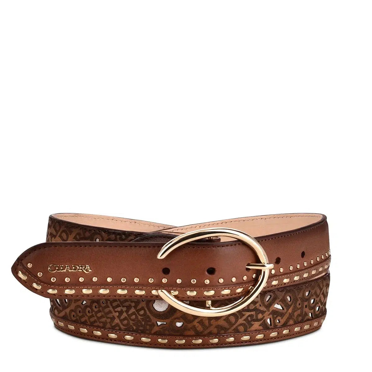 Cuadra Maple Casual Fashion Leather Belt for Women - Stylish & Comfortable Waist Accessory for Everyday Wear, Office & Outfits