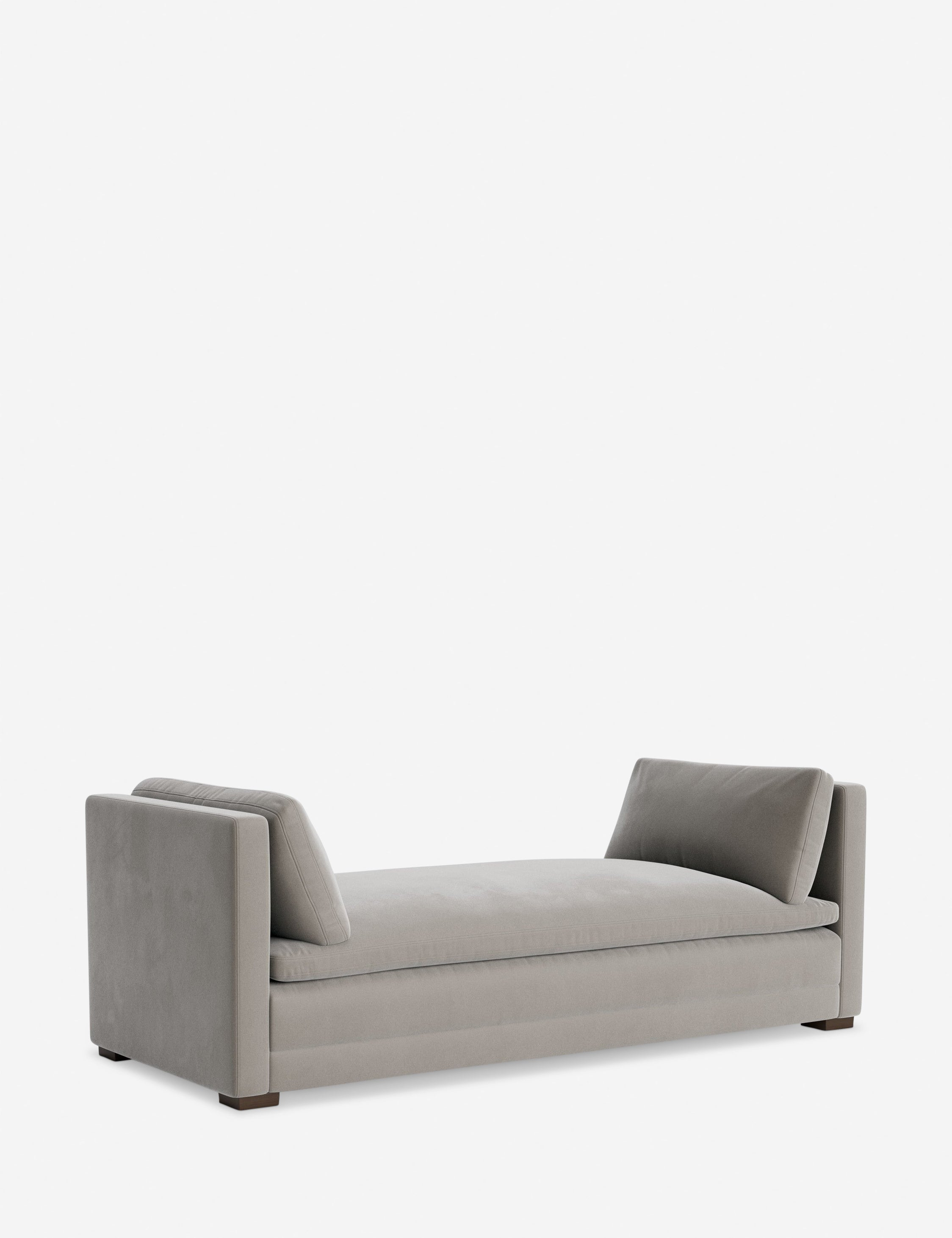 Elvie Chaise - Modern Lounge Chair for Living Room, Bedroom & Office - Comfortable Upholstered Accent Chair with Wooden Legs - Perfect for Relaxing, Reading & Decorating Your Home