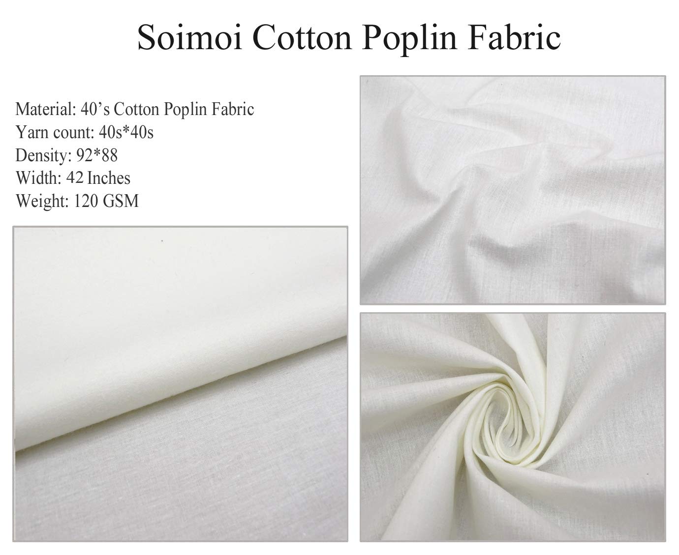 Soimoi Green Cotton Poplin Fabric - Leaves Floral Honey Bee Print for Sewing & Crafts