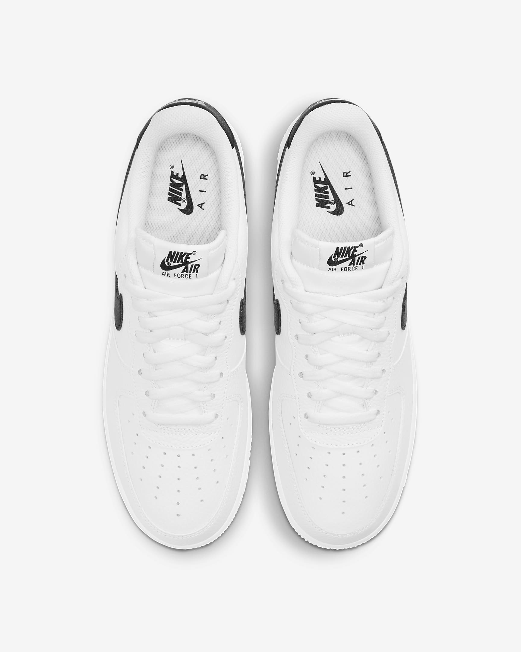 Original Nike Air Force 1 '07 White Men's Sneakers - Classic Basketball Shoes for Casual Wear & Street Style | Perfect for Everyday Outfits, Gym & Urban Fashion