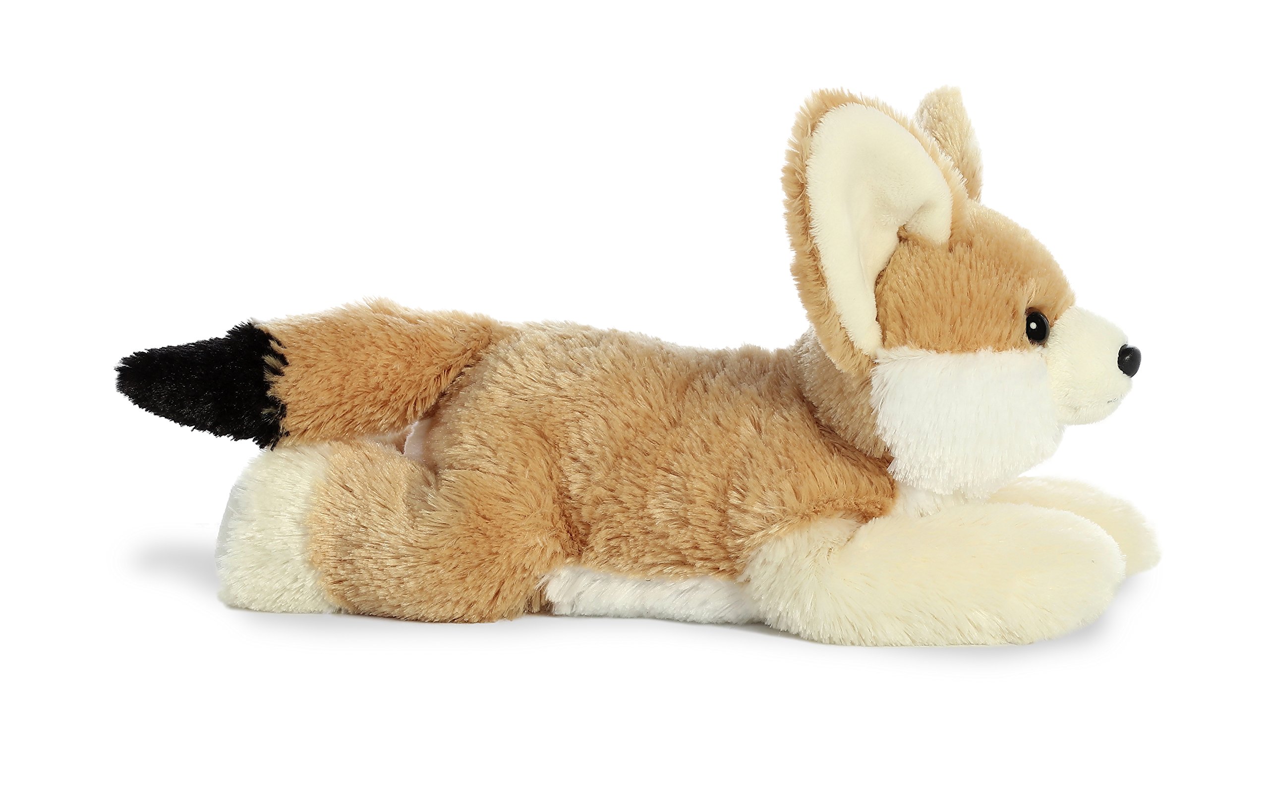 Aurora® Adorable Flopsie™ Fennec Fox Plush Toy - 12 Inch Soft Brown Stuffed Animal for Kids, Perfect Cuddly Companion for Bedtime & Playtime - Great Gift for Birthdays, Christmas & Nursery Decor