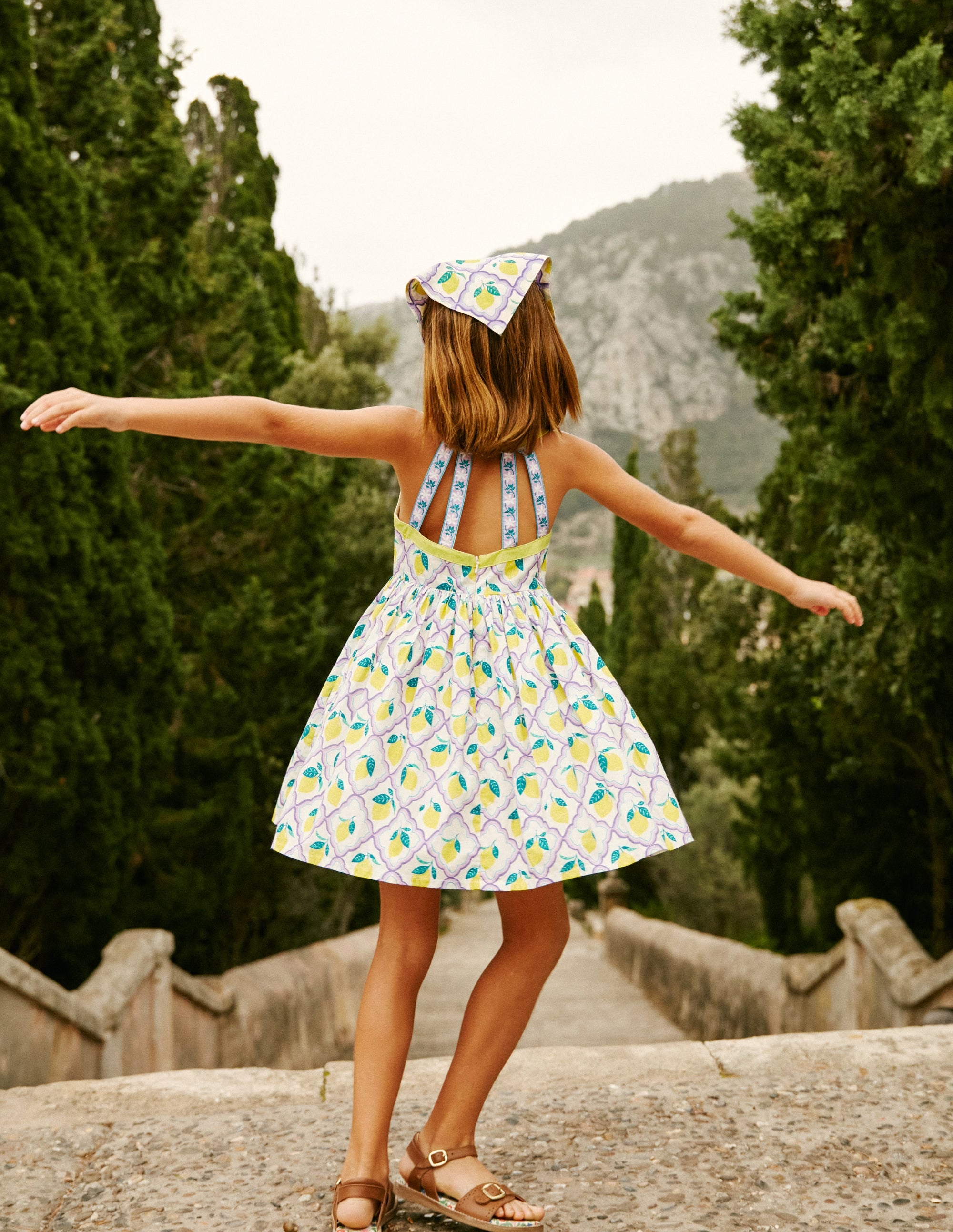 Elegant Back Detail Dress in Lavender - Perfect for Summer Parties & Garden Weddings | Lemon Grove Collection