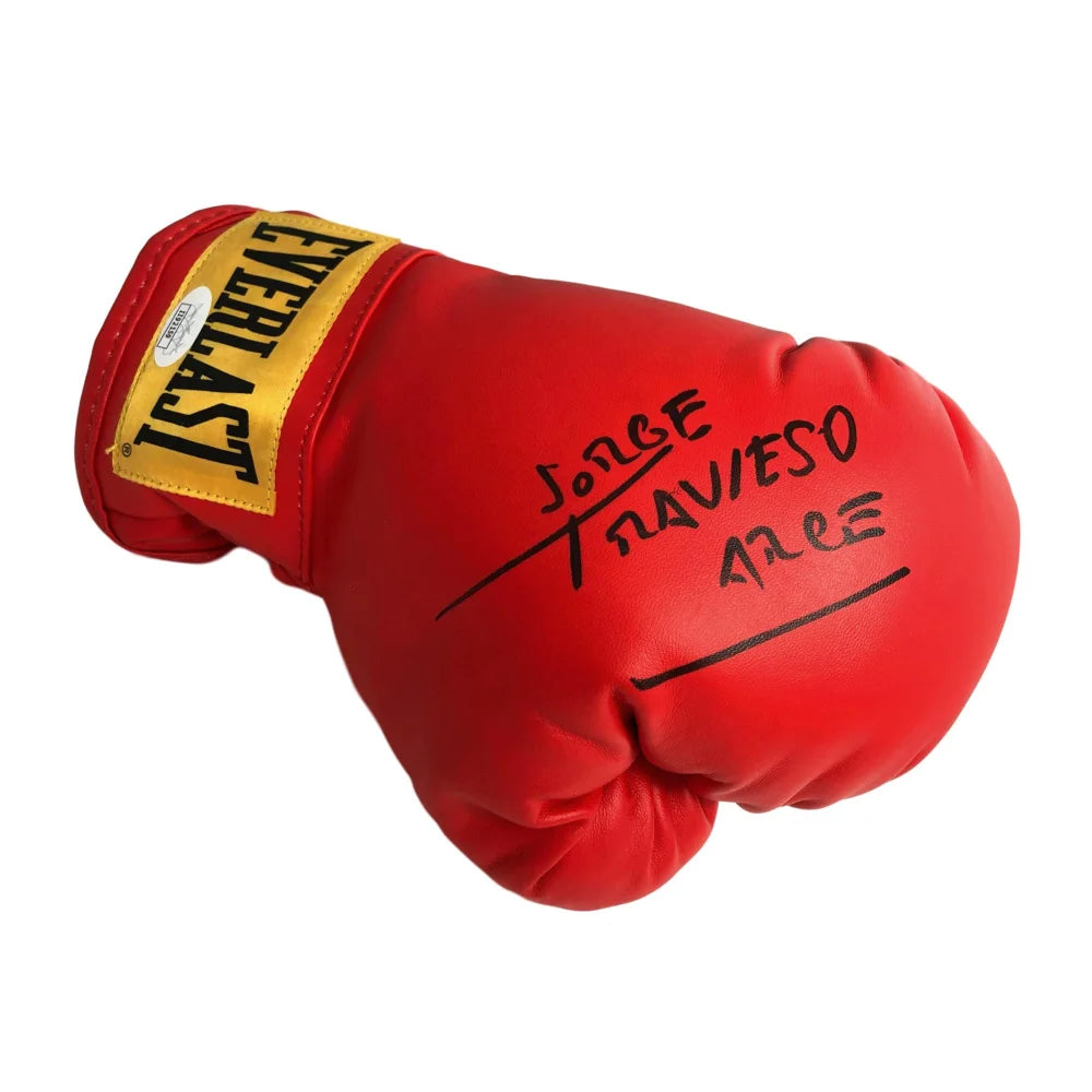 Jorge Arce Hand Signed Everlast Boxing Glove with JSA COA - Authentic El Travieso Autograph - Perfect for Boxing Memorabilia Collectors & Sports Fans Display