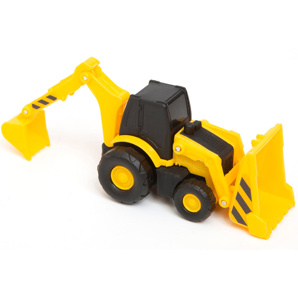 Boley Mini Construction Fleet 5-Piece Set - Yellow & Black Toy Vehicles for Kids | Realistic Construction Playset for Pretend Play & Learning