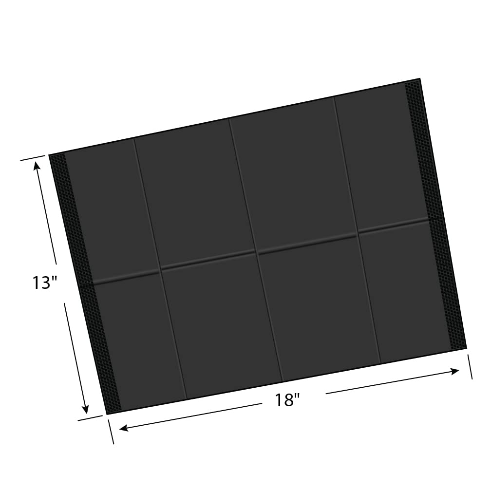 **Adenna Disposable Black Dental Bibs/Lap Cloths (Case of 500) - Ideal for Dental Clinics, Salons & Medical Offices**